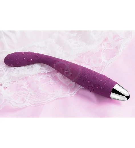 Гибкий тонкий вибратор Svakom Coco фиолетовый фото 4