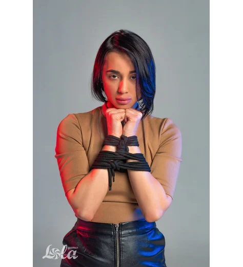 Веревка для связывания Party Hard Do Not Disturb 5 метров чёрная фото 2