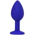 Анальная пробка с кристаллом ToDo Brilliant синяя фото 5