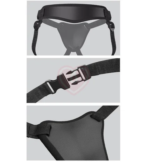 Пояс для страпона с присоской Body Dock Elite Mini черный фото 2