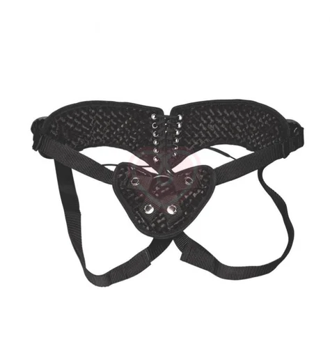 Пояс со шнуровкой и креплением для страпона Diamond Velvet Strap-On Corset фото 3