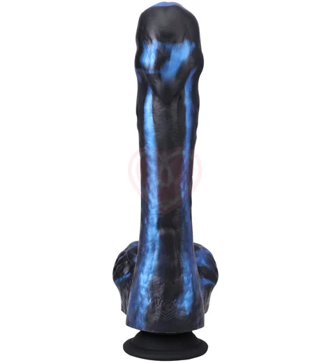 Мини секс-машина на присоске с пультом Tendril Thruster чёрно-синяя фото 4