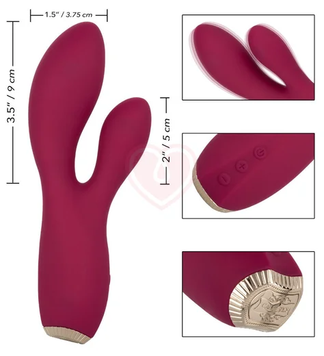 Вибратор Uncorked Cabernet со стимулятором клитора фото 3