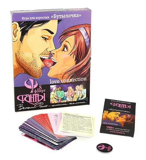 Игра настольная Фанты Флирт №8 Бутылочка фото 4
