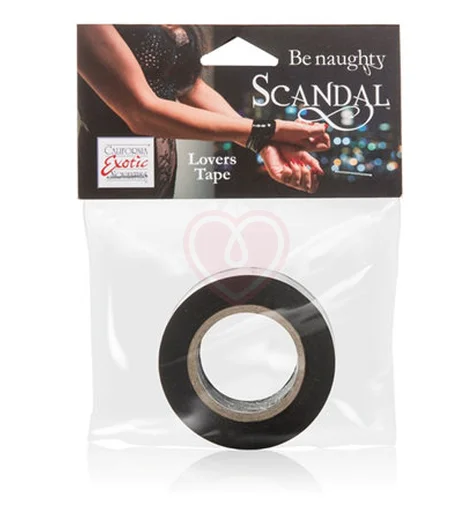 Скотч-лента Scandal Lovers Tape чёрная фото 2