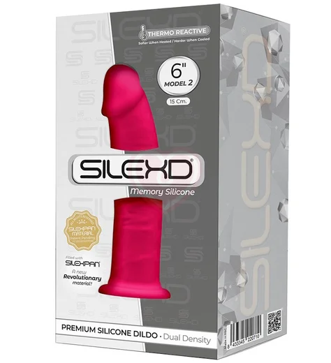 Фаллоимитатор на присоске SileXD Model 2 розовый 15 см фото 2