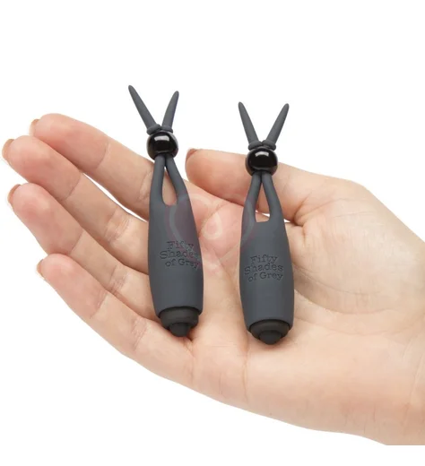 Вибростимуляторы для сосков '50 оттенков серого' Sweet Tease фото 2