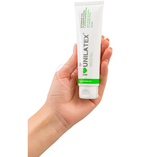 Увлажняющий лубрикант Unilatex Gel с Алоэ Вера и Пантенолом 100 мл фото 3