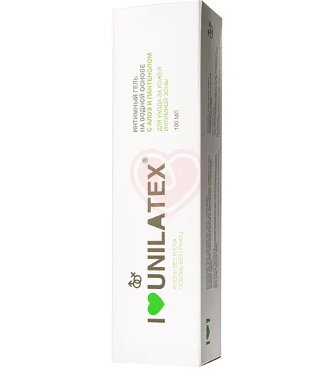 Увлажняющий лубрикант Unilatex Gel с Алоэ Вера и Пантенолом 100 мл фото 4