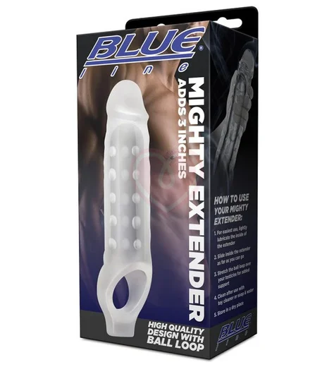 Текстурированная насадка для увеличения члена Mighty Extender фото 2