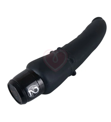 Анальный вибратор Vibra Lotus чёрный фото 2