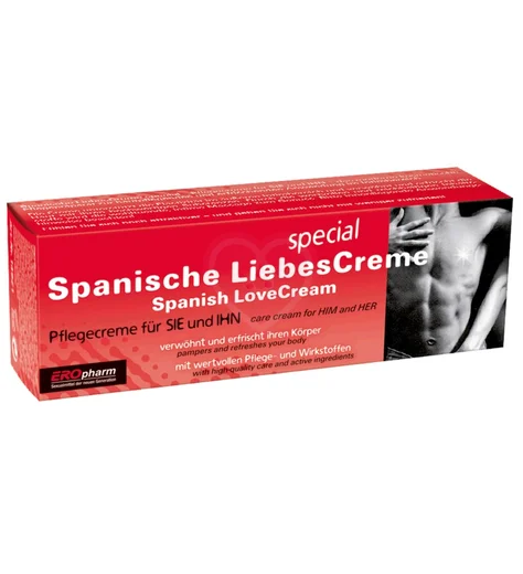 Возбуждающий крем для двоих Spanish Lovecream 40 мл фото 2