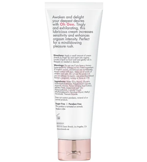 Стимулирующий гель для точки G CG Oh Gee 30 мл фото 2