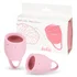 Набор из 2 менструальных чаш Lola Natural Wellness Magnolia розовый фото 2