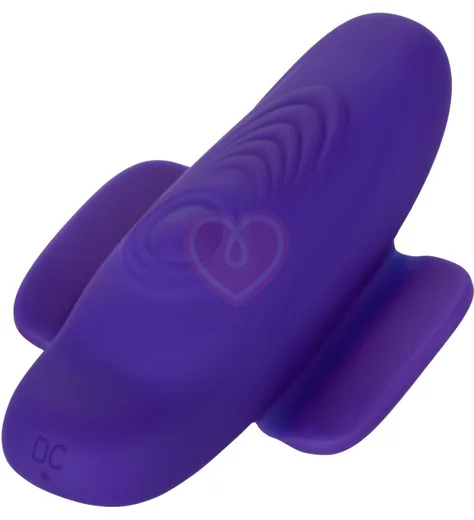 Вибратор для клитора с креплением Lock-N-Play Pulsating Panty Teaser фиолетовый фото 5