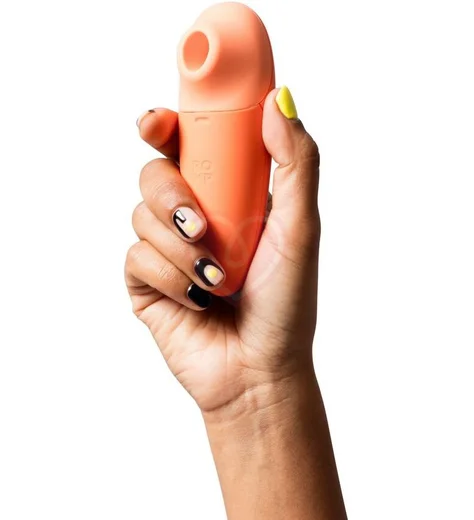 Вакуумный клиторальный стимулятор Romp Switch X оранжевый фото 6