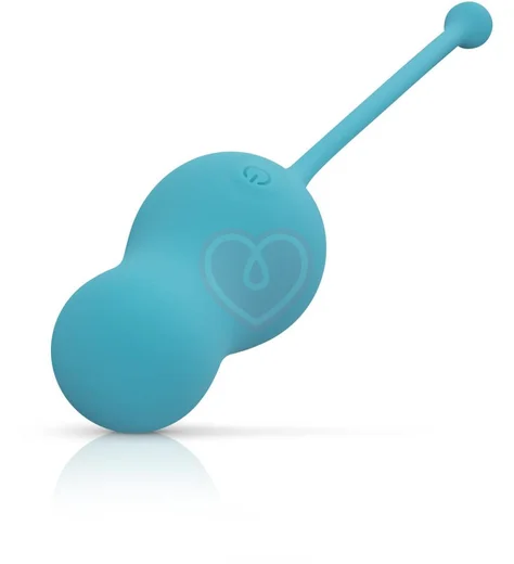 Виброяйцо с пультом Cala Azul Elena Egg голубое фото 5