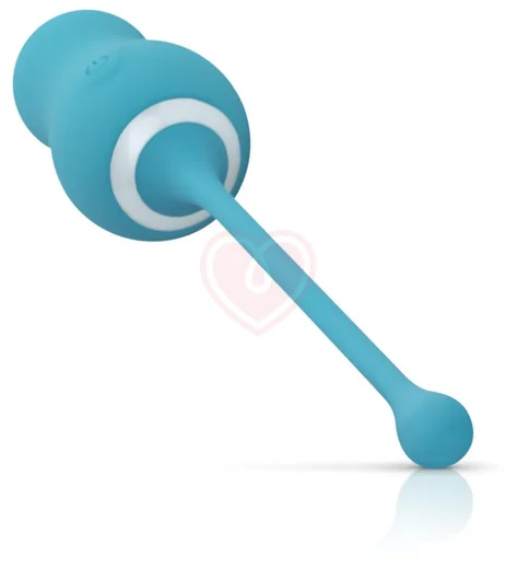 Виброяйцо с пультом Cala Azul Elena Egg голубое фото 6