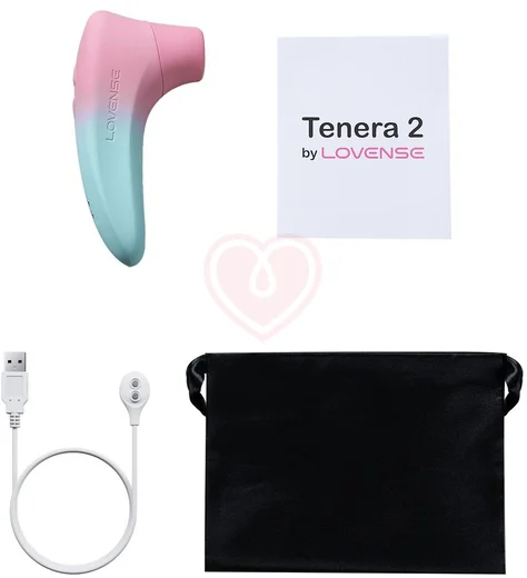 Вакуумно-волновой стимулятор клитора Lovense Tenera 2 PulseSense розовый фото 5