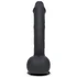 Вибратор с дистанционным управлением Uprize Realistic Dildo 28 см чёрный фото 3