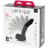 Вибратор с дистанционным управлением Uprize Realistic Dildo 28 см чёрный фото 7