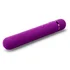 Силиконовый мини-вибратор с насадкой Le Wand Baton фиолетовый фото 2