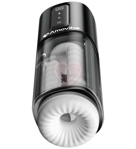 Мужской мастурбатор с трением и нагревом Amovibe Bliss фото 7