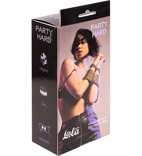 Льняная веревка Party Hard Beloved 5 метров фото 7