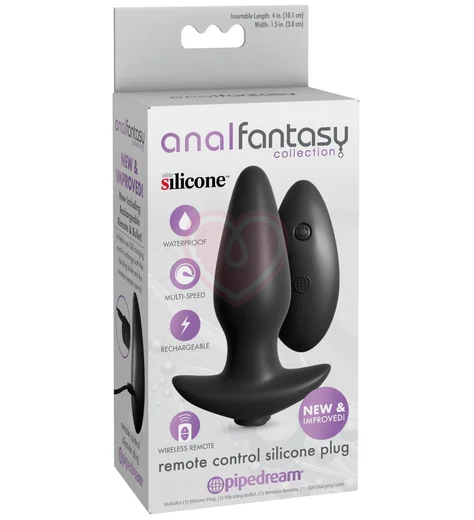 Анальная пробка с дистанционным пультом Pipedream Remote Control Plug фото 2