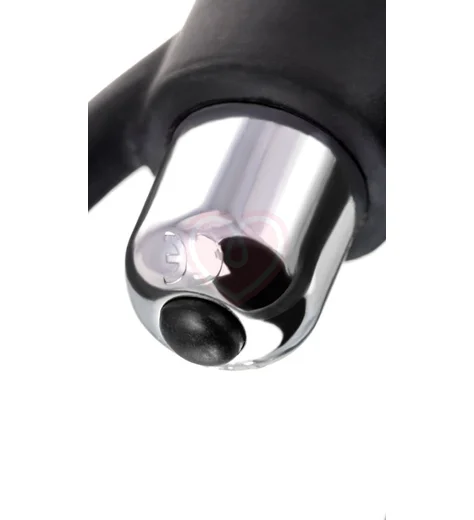 Анальная цепочка с вибрацией Toyfa A-toys S чёрная фото 4