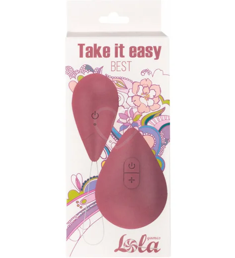 Виброяйцо с пультом Take it Easy Best розовое фото 3