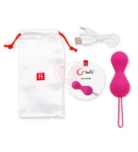 Тренажёр Кегеля Gvibe Gballs 2 App розовый фото 2