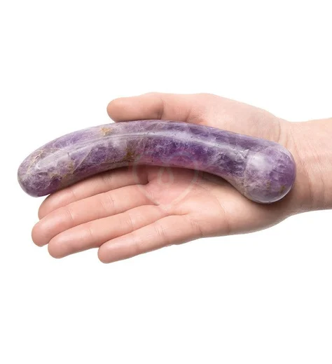 Изогнутый фаллоимитатор из аметиста La Gemmes G Curve Amethist фото 3