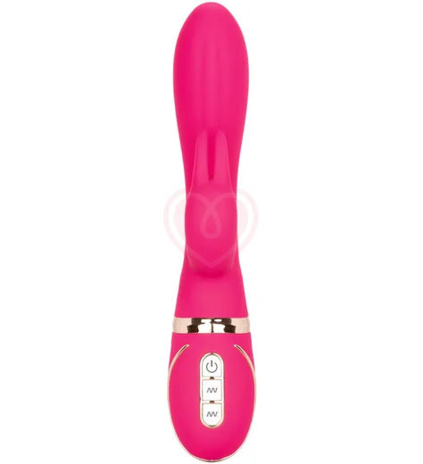 Мягкий вибратор-кролик Signature Ultra-Soft Rabbit розовый фото 2