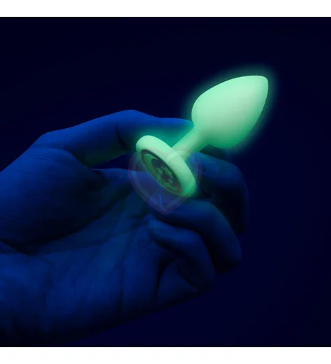 Набор для анальной стимуляции светящийся в темноте b-Vibe Asstronaut Glow In The Dark Set фото 3