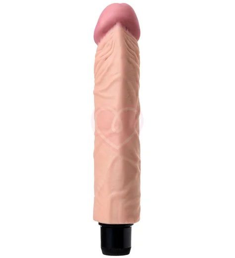 Реалистичный вибратор с объёмным рельефом ToyFa A-Toys 20 см фото 6