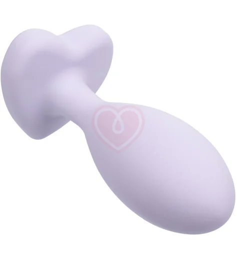 Набор из 2 анальных пробок с кристаллом First Time Crystal Booty Duo фиолетовый фото 3