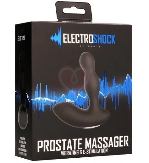 Массажёр простаты с электростимуляцией Shots Vibrating Prostate Massager фото 3