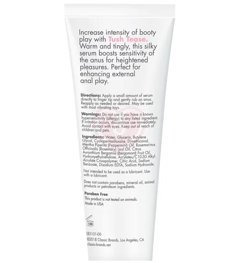 Возбуждающий анальный крем CG Tush Ease Fragrance Free 20 мл фото 2