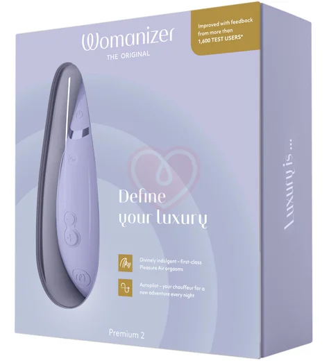 Бесконтактный клиторальный стимулятор Womanizer Premium 2 сиреневый фото 9