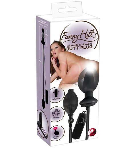 Вибростимулятор анальный с грушей Fanny hill's фото 7