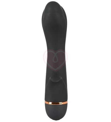 Вибратор с клиторальным лепестком Bendy Tulip чёрный фото 7