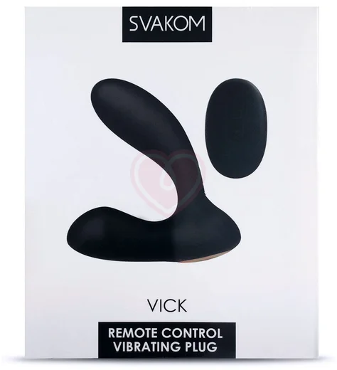 Массажёр простаты с пультом Svakom Vick чёрный фото 4