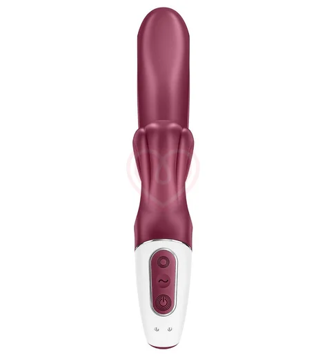 Вибратор с клиторальным стимулятором Satisfyer Love Me бордовый фото 3