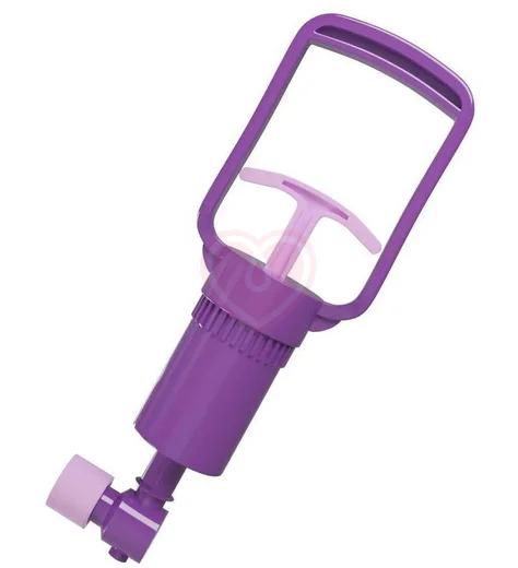 Вакуумная помпа для вагины Pleasure Pump сиреневая фото 3