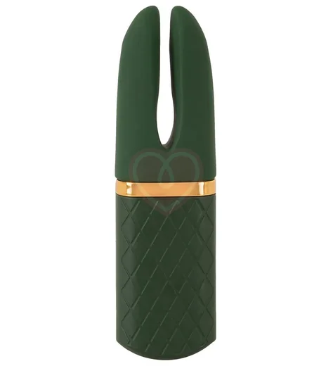 Мини-вибратор с двумя кончиками Emerald Love Luxurious Split Tip фото 2