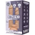 Реалистичный двойной вибратор на присоске SileXD 19 см телесный фото 2