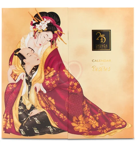 Юбилейный адвент-календарь Shunga Calendar of Desires с вибратором фото 18