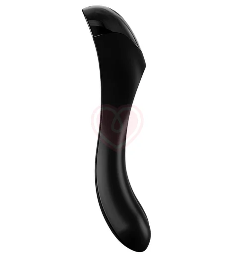 Мини-вибратор с двумя кончиками Satisfyer Candy Cane чёрный фото 2