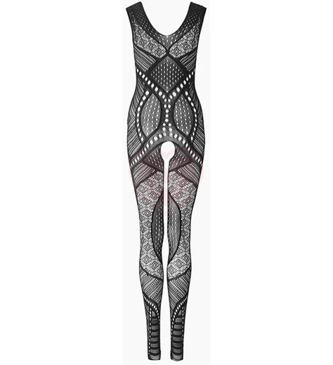 Боди-комбинезон с открытым доступом Чёрная геометрия Impulse фото 5